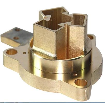 Components de coulée pour automobiles en alliage de laiton métallique jaune