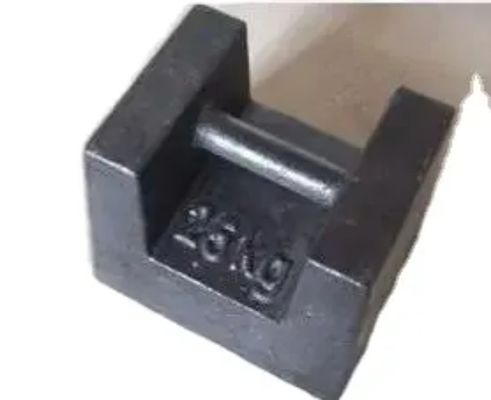 Plaque de contrepoids de fonte en fer gris sur mesure pour petites pièces