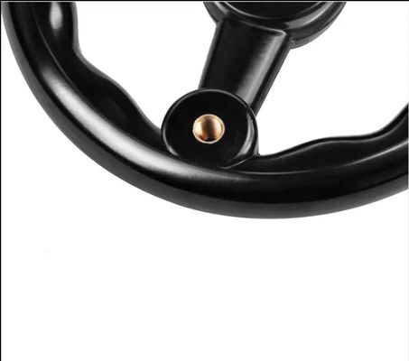 Coulée de sable sur mesure en acier de fer épaissie Petites pièces pour roue à main en aluminium rond en bronze