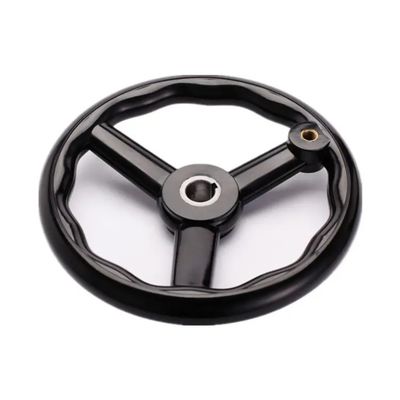 Coulée de sable sur mesure en acier de fer épaissie Petites pièces pour roue à main en aluminium rond en bronze