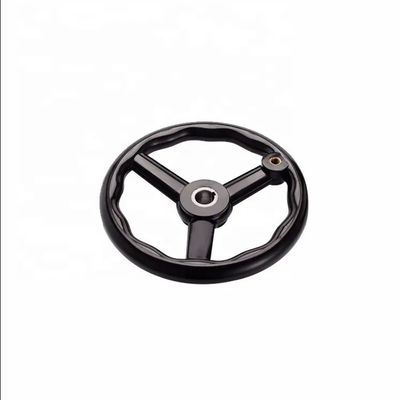 Coulée de sable sur mesure en acier de fer épaissie Petites pièces pour roue à main en aluminium rond en bronze