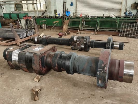 Parties de machines de service de forgeage à chaud pour manivelle personnalisée en acier au carbone