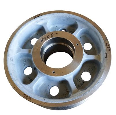 OEM pièces de forgeage en acier inoxydable en fer en aluminium poulie de roue volante