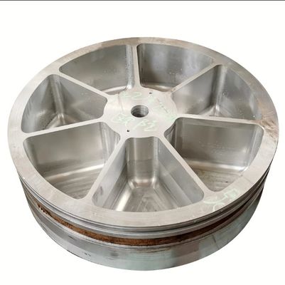 OEM pièces de forgeage en acier inoxydable en fer en aluminium poulie de roue volante
