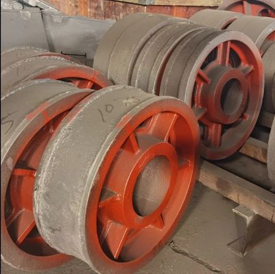OEM pièces de forgeage en acier inoxydable en fer en aluminium poulie de roue volante