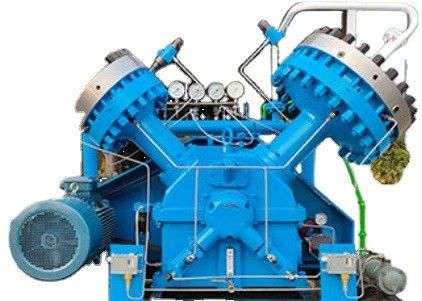 Compresseur de diaphragme Compresseurs d'air à gaz haute pression pour l'azote / hélium / hydrogène / argon Booster de gaz naturel