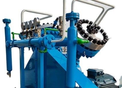 Compresseur de diaphragme Compresseurs d'air à gaz haute pression pour l'azote / hélium / hydrogène / argon Booster de gaz naturel