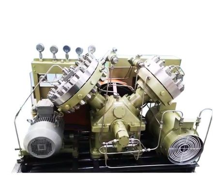 Compresseur de diaphragme Compresseurs d'air à gaz haute pression pour l'azote / hélium / hydrogène / argon Booster de gaz naturel