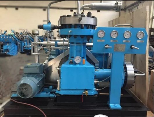 Compresseur à diaphragme industriel en forme de V résistant à la corrosion et à haute performance pour laboratoires