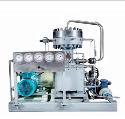 Compresseur à diaphragme pour gaz air hydrogène hydrogène de haute pureté H2 hélium Compresseur puissant à diaphragme sans huile