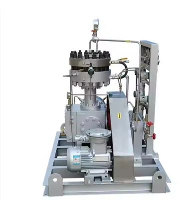 Compresseur à diaphragme gaz air hydrogène 220 bars 450 bars industriel haute pression sans huile hydrogène azote alternatif